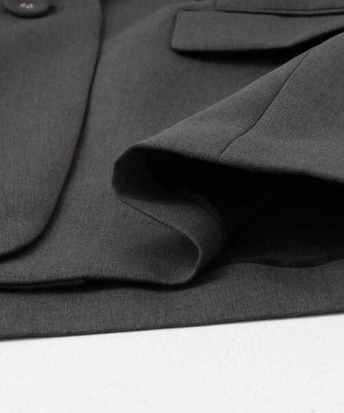 URBAN RESEARCH ROSSO WOMEN(アーバンリサーチ ロッソ)の「防シワスリットスリーブデザインジャケット(その他アウター・レディース・グレー・36/38)」の16枚目の写真