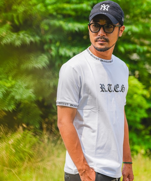 adamsJUGGLER（アダムスジャグラー）の「RTEGO.E ジャガードティー（Tシャツ/カットソー・メンズ・ブラック/ホワイト・L/M/S/XXL/XL）」の7枚目の写真