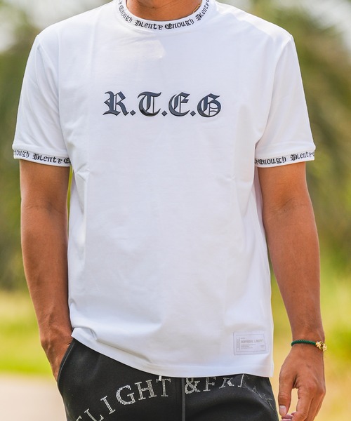 adamsJUGGLER（アダムスジャグラー）の「RTEGO.E ジャガードティー（Tシャツ/カットソー・メンズ・ブラック/ホワイト・L/M/S/XXL/XL）」の10枚目の写真