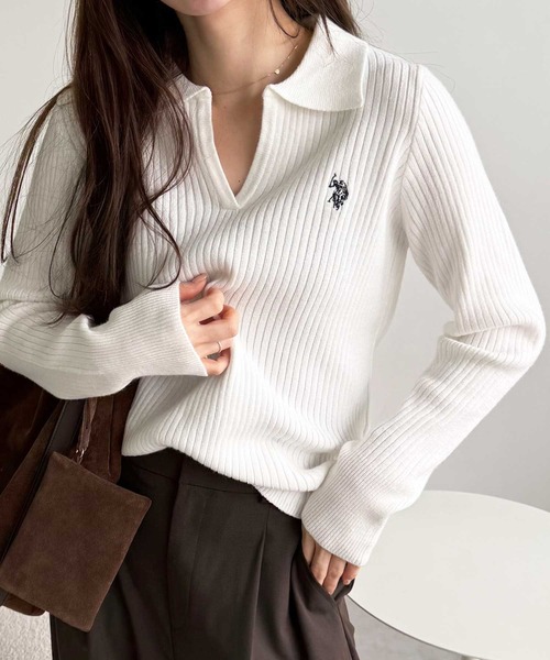 セール】GeeRA別注【U.S. POLO ASSN.】もちもち素材！ワンポイント刺繍