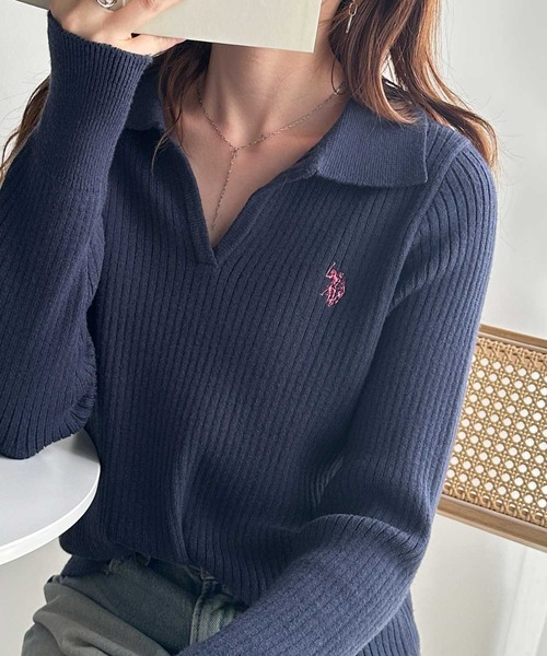 セール】GeeRA別注【U.S. POLO ASSN.】もちもち素材！ワンポイント刺繍