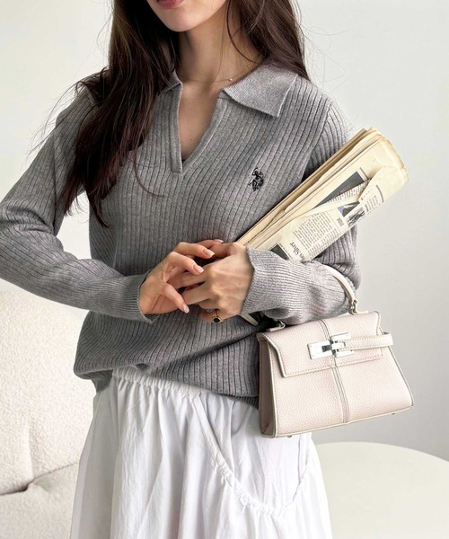 セール】GeeRA別注【U.S. POLO ASSN.】もちもち素材！ワンポイント刺繍