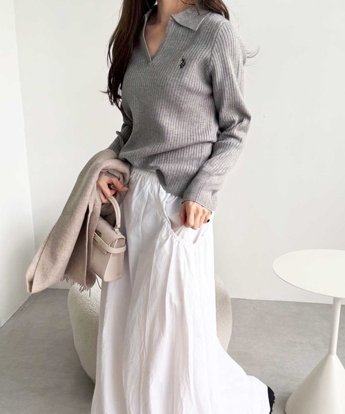 セール】GeeRA別注【U.S. POLO ASSN.】もちもち素材！ワンポイント刺繍