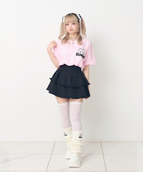 Hauls（ハウルズ）の「アル吉ちゃんのBIGTEE（Tシャツ/カットソー・レディース・ピンク/ホワイト・X-LARGE）」の12枚目の写真