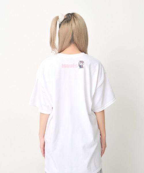 Hauls（ハウルズ）の「アル吉ちゃんのBIGTEE（Tシャツ/カットソー・レディース・ピンク/ホワイト・X-LARGE）」の17枚目の写真
