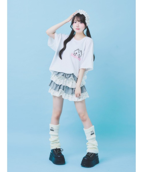 Hauls（ハウルズ）の「アル吉ちゃんのBIGTEE（Tシャツ/カットソー・レディース・ピンク/ホワイト・X-LARGE）」の18枚目の写真