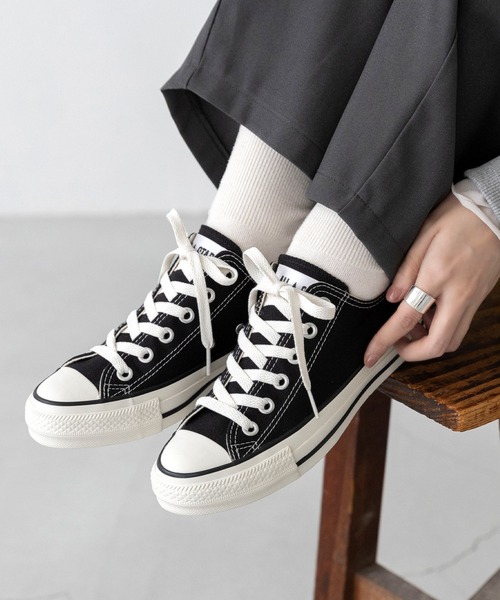 CONVERSE（コンバース）の「CONVERSE コンバース ALL STAR R オールスター アール スニーカー ローカット（スニーカー・レディース・ホワイト/ブラック・23.0cm/26.5cm/26.0cm/24.5cm/24.0cm/23.5cm/25.5cm/25.0cm/27.0cm/22.5cm）」の2枚目の写真