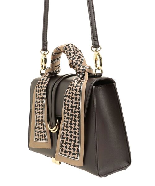 dazzlin（ダズリン）の「スカーフ付ショルダーバッグ（ショルダーバッグ・レディース・ブラウン/ベージュ・FREE）」の6枚目の写真