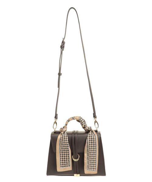 dazzlin（ダズリン）の「スカーフ付ショルダーバッグ（ショルダーバッグ・レディース・ブラウン/ベージュ・FREE）」の11枚目の写真