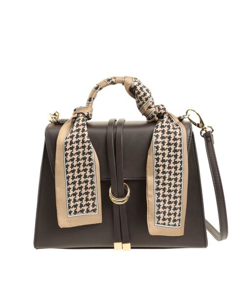 dazzlin（ダズリン）の「スカーフ付ショルダーバッグ（ショルダーバッグ・レディース・ブラウン/ベージュ・FREE）」の14枚目の写真