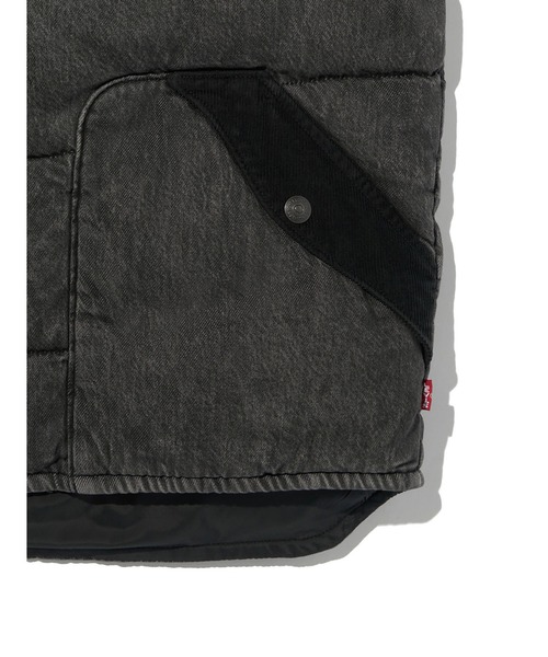 Levi's/リーバイス ワイルド ウェスト ベスト ブラック（ダウンベスト