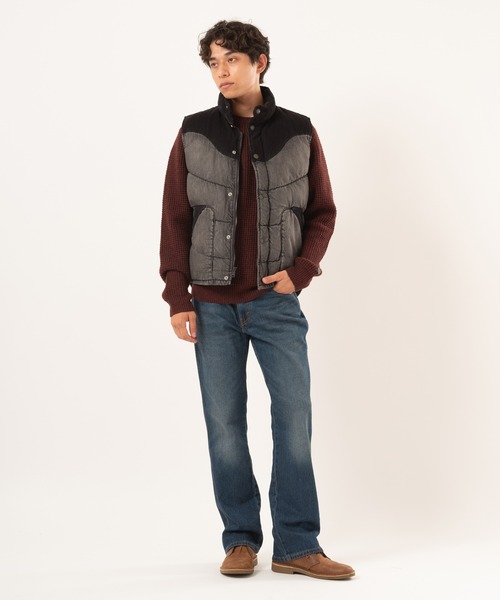 Levi's（リーバイス）の「Levi's/リーバイス ワイルド ウェスト ベスト ブラック（ダウンベスト・メンズ・ブラック・XL/L/M/S）」の13枚目の写真