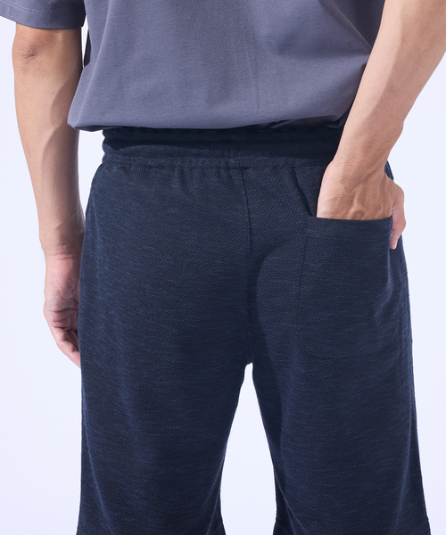 ABAHOUSE GRAY（アバハウスグレイ）の「【セットアップ対応】バーズアイ イージー ショーツ（その他パンツ・メンズ・ネイビー/ライトグレー/ブルー・46/48/50）」の7枚目の写真