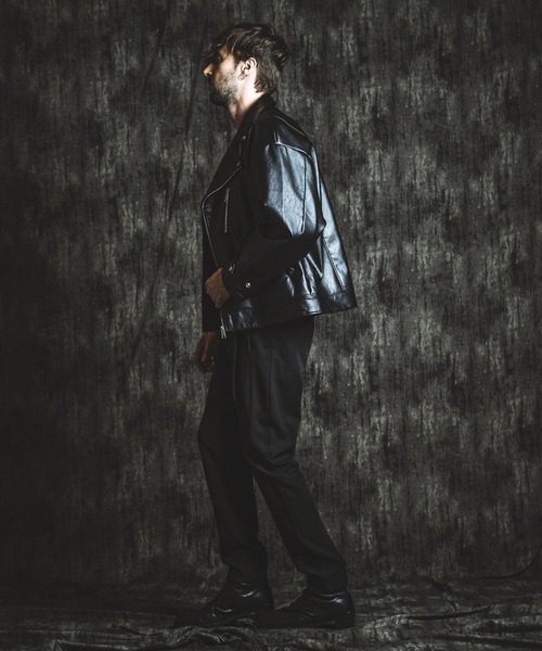 NO ID.（ノーアイディ）の「【NO ID.】Belted Tapered Trousers / ベルテッド テーパード トラウザーズ（スラックス・メンズ・その他23/ブラック・2/1）」の16枚目の写真