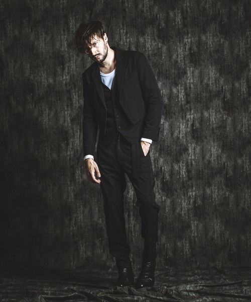 NO ID.（ノーアイディ）の「【NO ID.】Belted Tapered Trousers / ベルテッド テーパード トラウザーズ（スラックス・メンズ・その他23/ブラック・2/1）」の10枚目の写真