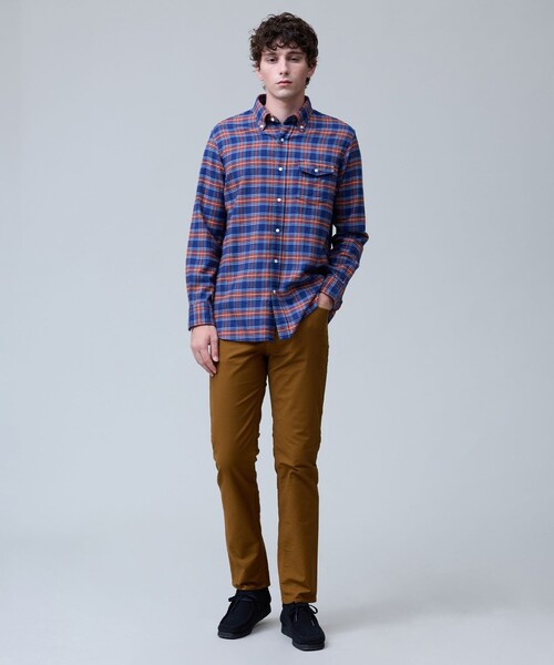 J.PRESS(ジェイプレス)の「【ストレッチ】ハイパワーストレッチバーズアイ パンツ(その他パンツ・メンズ・グレー系/ブラウン系/ベージュ系・78/74/94/90/86/82)」の4枚目の写真