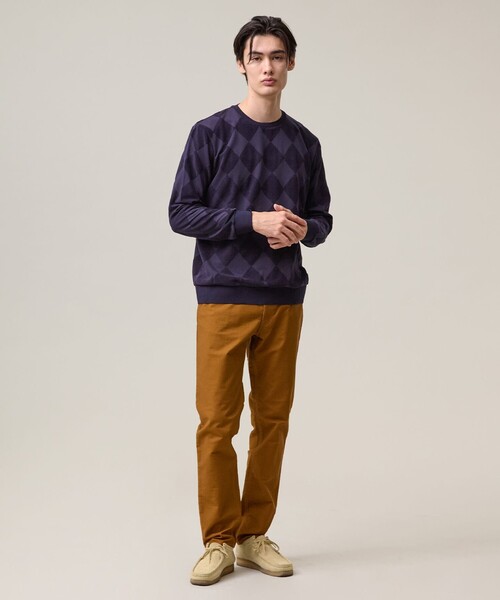 J.PRESS(ジェイプレス)の「【ストレッチ】ハイパワーストレッチバーズアイ パンツ(その他パンツ・メンズ・グレー系/ブラウン系/ベージュ系・78/74/94/90/86/82)」の8枚目の写真