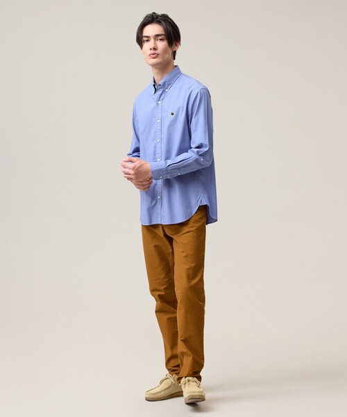 J.PRESS(ジェイプレス)の「【ストレッチ】ハイパワーストレッチバーズアイ パンツ(その他パンツ・メンズ・グレー系/ブラウン系/ベージュ系・78/74/94/90/86/82)」の11枚目の写真