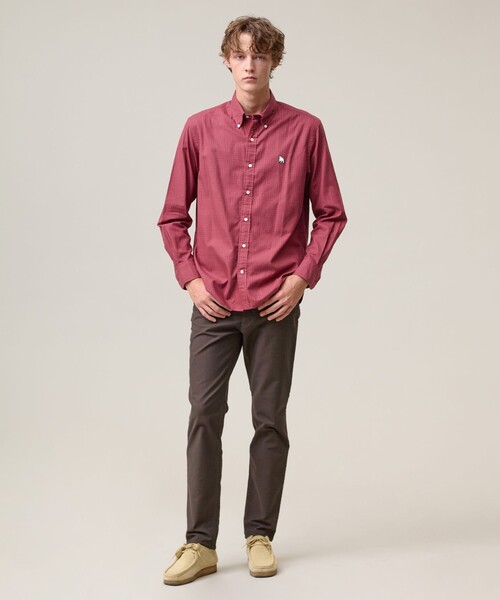 J.PRESS(ジェイプレス)の「【ストレッチ】ハイパワーストレッチバーズアイ パンツ(その他パンツ・メンズ・グレー系/ブラウン系/ベージュ系・78/74/94/90/86/82)」の17枚目の写真
