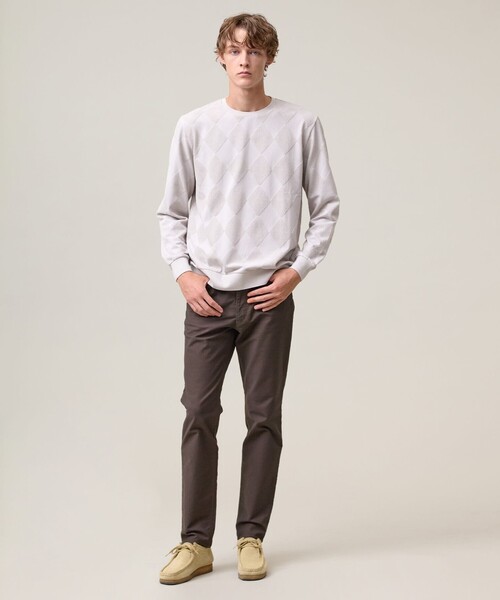 J.PRESS(ジェイプレス)の「【ストレッチ】ハイパワーストレッチバーズアイ パンツ(その他パンツ・メンズ・グレー系/ブラウン系/ベージュ系・78/74/94/90/86/82)」の18枚目の写真