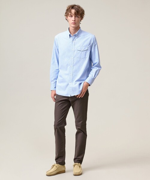 J.PRESS(ジェイプレス)の「【ストレッチ】ハイパワーストレッチバーズアイ パンツ(その他パンツ・メンズ・グレー系/ブラウン系/ベージュ系・78/74/94/90/86/82)」の19枚目の写真