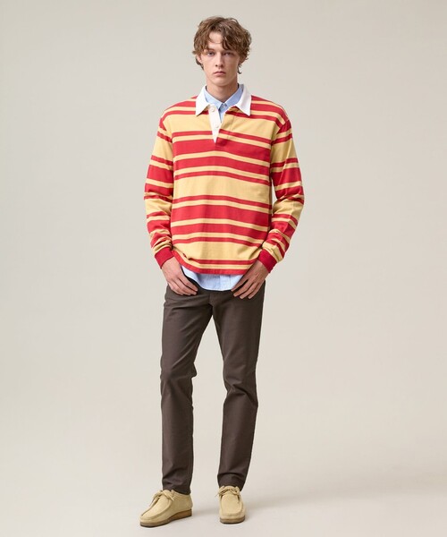 J.PRESS(ジェイプレス)の「【ストレッチ】ハイパワーストレッチバーズアイ パンツ(その他パンツ・メンズ・グレー系/ブラウン系/ベージュ系・78/74/94/90/86/82)」の20枚目の写真