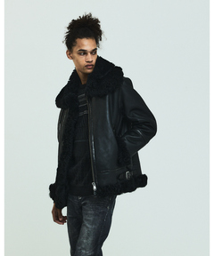 UNISEX》Sheep Leather Mouton G-1 Flight Jacket/シープレザー