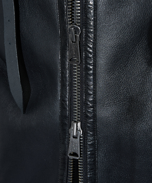 5351 POUR LES HOMMES（ゴーサンゴーイチプールオム）の「【25A/W】B-3 ムートン ライダース（ライダースジャケット・メンズ・ブラック/その他・50/48/46/44）」の13枚目の写真