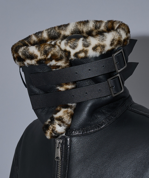 5351 POUR LES HOMMES（ゴーサンゴーイチプールオム）の「【25A/W】B-3 ムートン ライダース（ライダースジャケット・メンズ・ブラック/その他・50/48/46/44）」の14枚目の写真