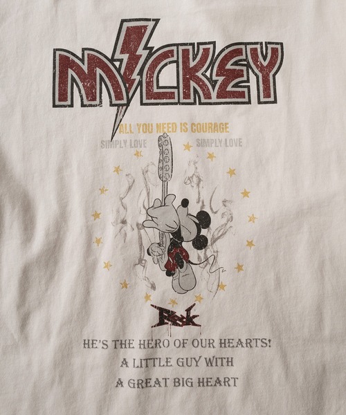 Disney VINTAGE ロングスリーブTシャツ RODEO CROWNS WIDE BOWL | 【UNISEX】（ミッキー＆フレンズ