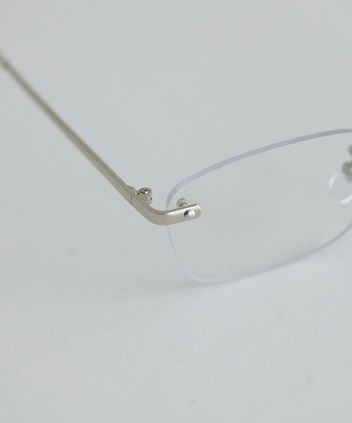 DISCOAT（ディスコート）の「【ユニセックス】フレームレスクリアメガネ（サングラス・レディース・ゴールド/シルバー・FREE）」の4枚目の写真