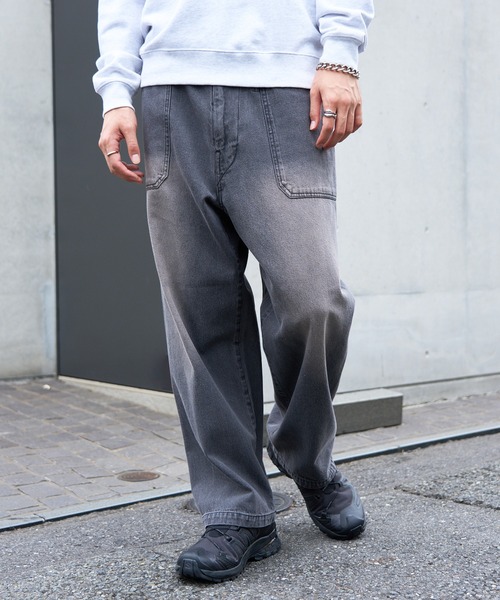 ARMY TWILL（アーミーツイル）の「【ARMY TWILL】Denim 4PK Pants（デニムパンツ・メンズ・チャコールグレー/ブルー・L/M）」の2枚目の写真