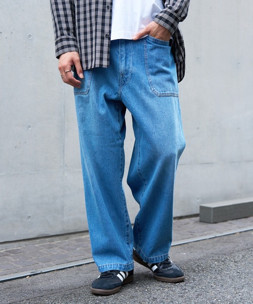 ARMY TWILL（アーミーツイル）の「【ARMY TWILL】Denim 4PK Pants（デニムパンツ・メンズ・チャコールグレー/ブルー・L/M）」の3枚目の写真