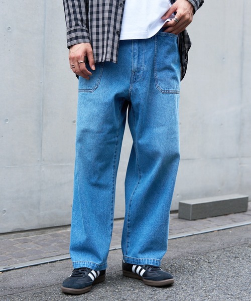 ARMY TWILL（アーミーツイル）の「【ARMY TWILL】Denim 4PK Pants（デニムパンツ・メンズ・チャコールグレー/ブルー・L/M）」の4枚目の写真