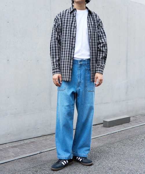 ARMY TWILL（アーミーツイル）の「【ARMY TWILL】Denim 4PK Pants（デニムパンツ・メンズ・チャコールグレー/ブルー・L/M）」の10枚目の写真