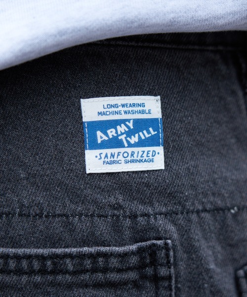 ARMY TWILL（アーミーツイル）の「【ARMY TWILL】Denim 4PK Pants（デニムパンツ・メンズ・チャコールグレー/ブルー・L/M）」の18枚目の写真