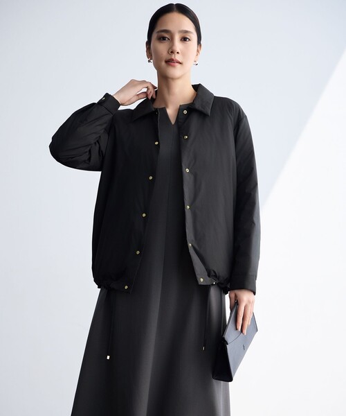 自由区今期秋冬物コットンポンチワンピース クリアーコットンポンチ ワンピース（ワンピース）｜自由区（ジユウク