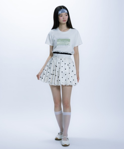 monepine（モネピネ）の「balloon layered skirt/バルーンレイヤード