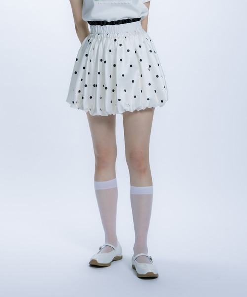 monepine（モネピネ）の「balloon layered skirt/バルーンレイヤード