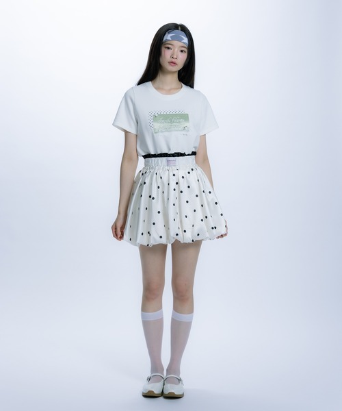 monepine（モネピネ）の「balloon layered skirt/バルーンレイヤード