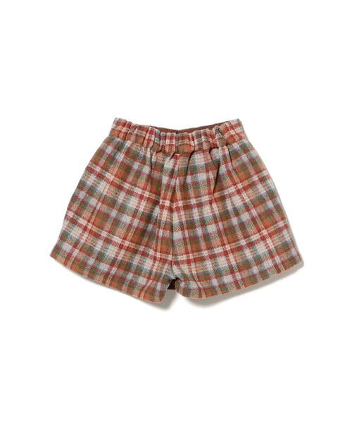 B:MING by BEAMS（ビーミングバイビームス）の「チェック ラップ キュロット 2025FW（100～140cm）（その他パンツ・キッズ・オレンジ/イエロー・100/110/120/130/140）」の14枚目の写真