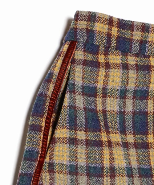 B:MING by BEAMS（ビーミングバイビームス）の「チェック ラップ キュロット 2025FW（100～140cm）（その他パンツ・キッズ・オレンジ/イエロー・100/110/120/130/140）」の18枚目の写真