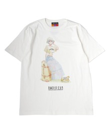 RADIO EVA A301 EVANGELION 30th Anniversary Illustration T-Shirt
