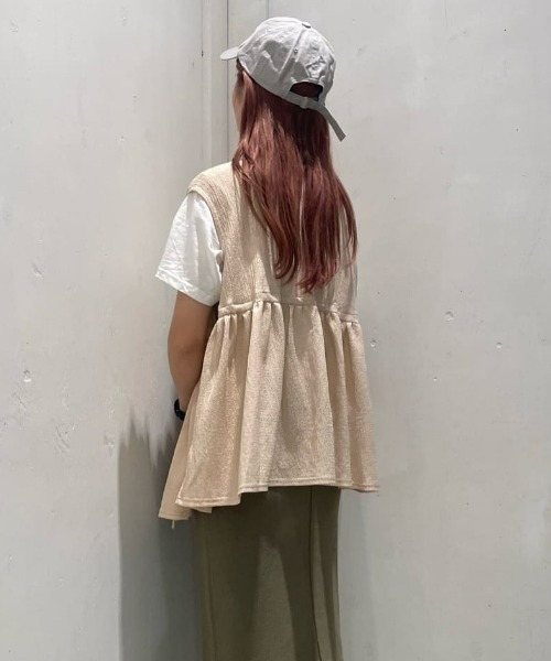 Right-on（ライトオン）の「【HONEYSUCKLE ROSE】刺繍キャップ（キャップ・レディース・ネイビー/ブラック/グレー・フリー）」の19枚目の写真