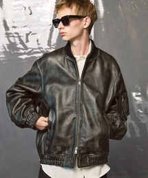 MAISON SPECIAL(]XyV)́sUNISEXtSheep Leather MA-1/V[vU[MA-1yMAISON SPECIAL/]XyVz(MA-1)