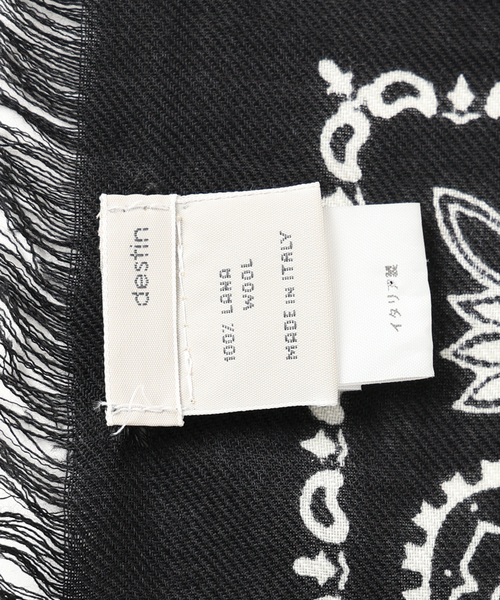 セール】*【destin/デスティン】別注フリンジバンダナ（バンダナ