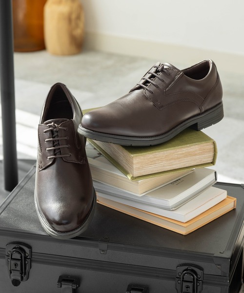 ROCKPORT(ロックポート)の「【MEN】クラシックドレス ウォータープルーフ プレーン トゥ(ドレスシューズ・メンズ・ダークブラウン・24.5cm/25.0cm/26.5cm/27.0cm/27.5cm/28.0cm/25.5cm/26.0cm)」の1枚目の写真