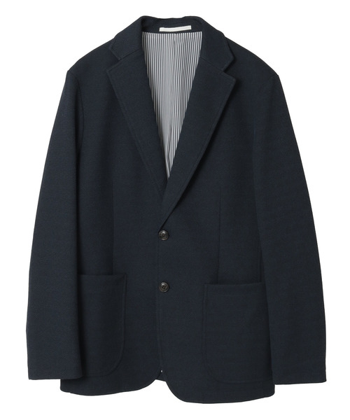 MEN'S MELROSE（メンズメルローズ）の「ウーリービシュウドビー コンフォートイージージャケット(セットアップ可)（テーラードジャケット・メンズ・ネイビー/ブラウン/グレー/ブラック・3/4/5/2）」の20枚目の写真