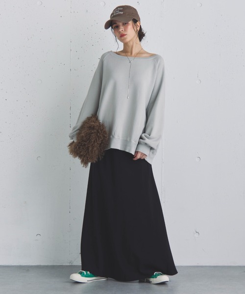 Doux archives（ドゥアルシーヴ）の「フィブリルツイルナロースカート（スカート・レディース・グレー/ブラウン/ブラック・36/38）」の22枚目の写真