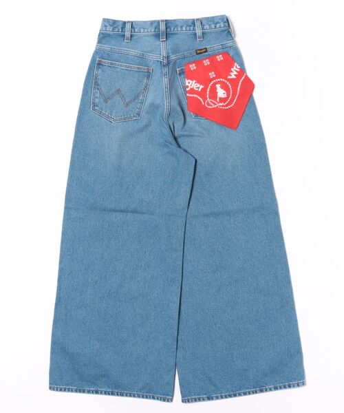 Lee(リー)の「Wrangler/ラングラー【US ORIGINAL】ワイドジーンズ(デニムパンツ・レディース・ブルー・SMALL/MEDIUM/X-SMALL)」の2枚目の写真